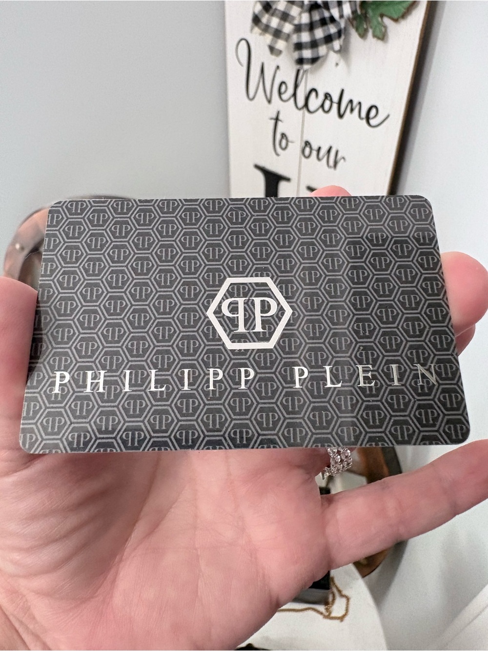 Philipp Plein Black Angular Sunglasses with Matching Clutch NWT SPP153 - Picture 8 of 10